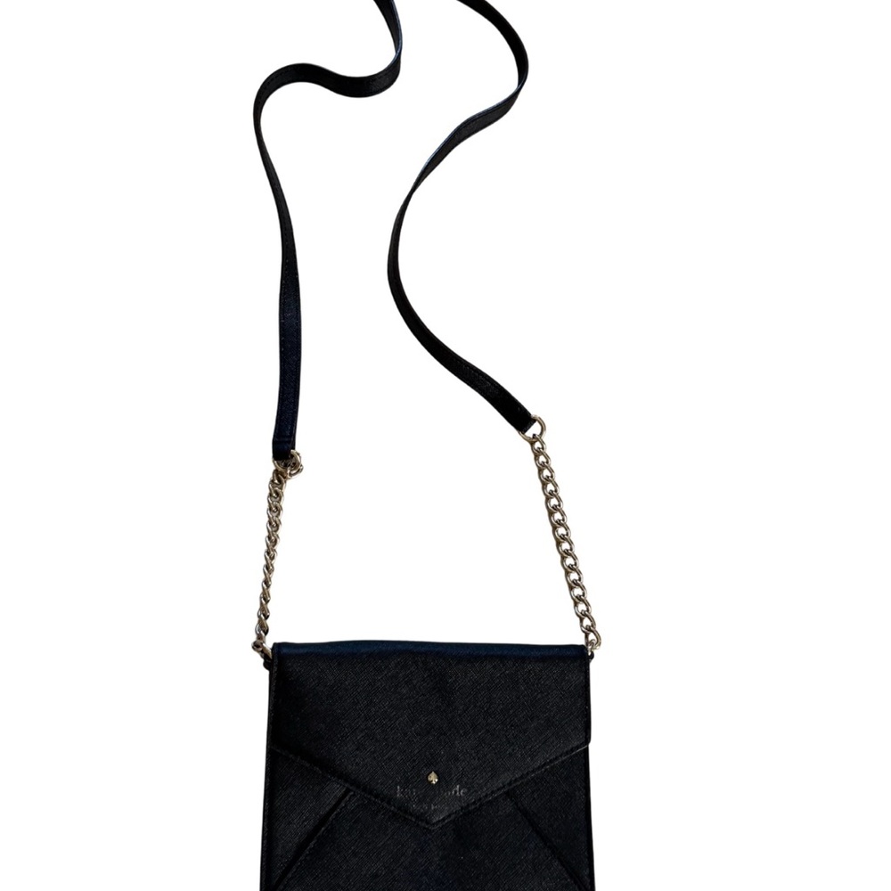 Kate Spade Black Crossbody Bag with Chain Strap